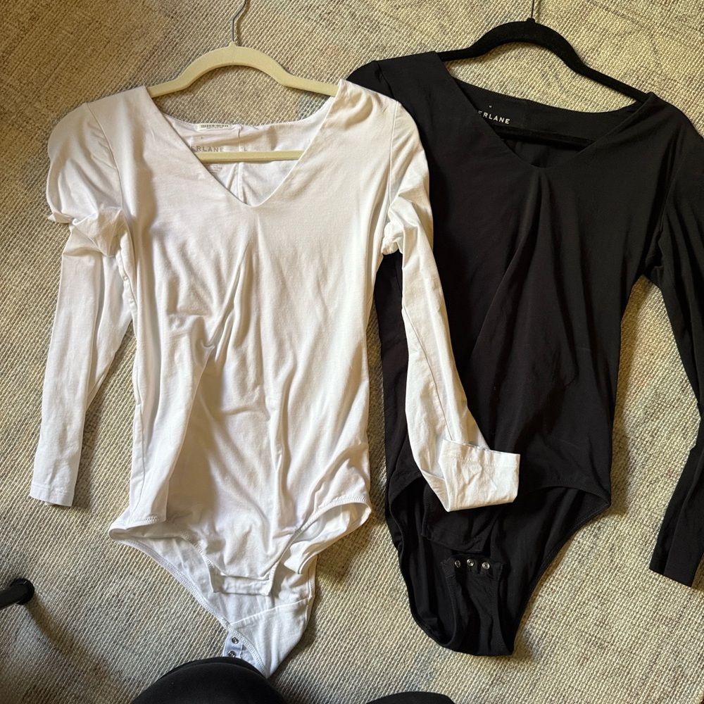 Everlane Black Supima Cotton Top